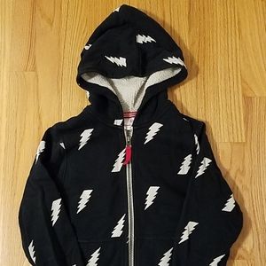 Hanna Andersson Sherpa Lined Zip-up Hoodie